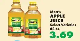 Sullivan's Foods Mott's apple juice offer