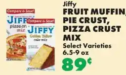 Sullivan's Foods Jiffy fruit muffin pie crust pizza crust mix offer