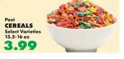 Sullivan's Foods Post cereals offer