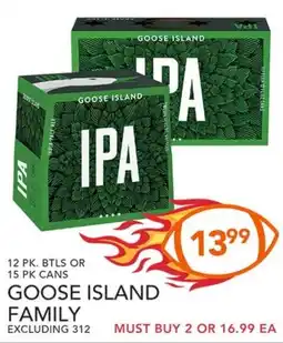 Pete's Fresh Market Goose Island IPA offer