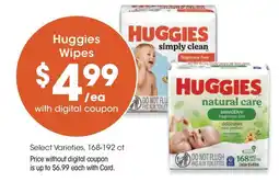 QFC Huggies Wipes offer
