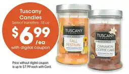 QFC Tuscany candles offer