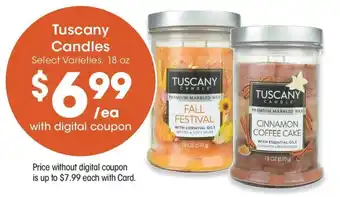 Tuscany candles