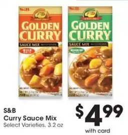 QFC S&B Curry Sauce Mix offer