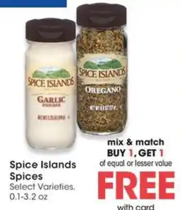 QFC Spice Islands Spices offer