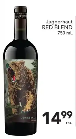 Pete's Fresh Market Juggernaut red blend offer