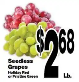 Super Saver Seedless Grapes offer