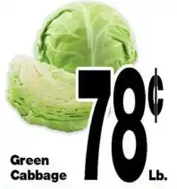 Super Saver Green Cabbage offer