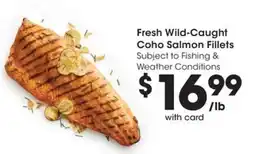 QFC Fresh Wild-Caught Coho Salmon Fillets offer