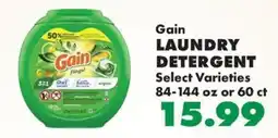 Sullivan's Foods Gain laundry detergent offer