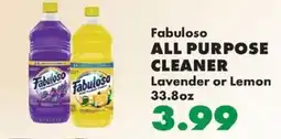 Sullivan's Foods Fabuloso all purpose cleaner offer