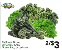 Pete's Fresh Market Cal-Organic organic kale offer