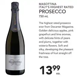 Pete's Fresh Market Masottina Prosecco offer