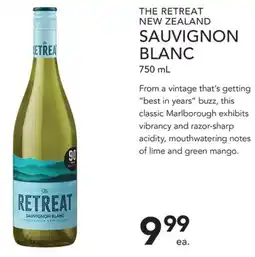 Pete's Fresh Market The Retreat Sauvignon Blanc offer