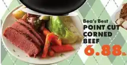 Sullivan's Foods Bea's Best Point Cut Corned Beef offer