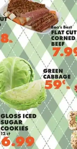 Sullivan's Foods Bea's Best Flat Cut Corned Beef offer