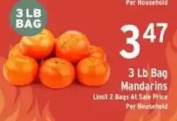 Brookshire's 3 lb bag mandarins offer