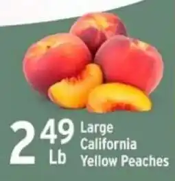 Brookshire's Large California Yellow Peaches offer