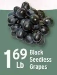 Brookshire's Black Seedless Grapes offer