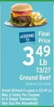 Brookshire's Ground Beef offer