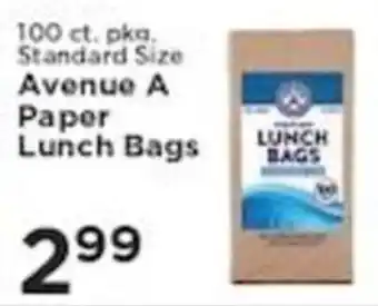 Avenue A paper lunch bags