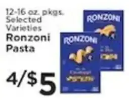 Pioneer Supermarkets Ronzoni pasta offer
