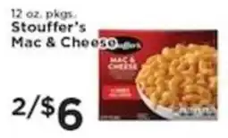 Pioneer Supermarkets Stouffer's Mac & Cheese offer