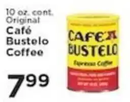 Pioneer Supermarkets Cafe Bustelo coffee offer