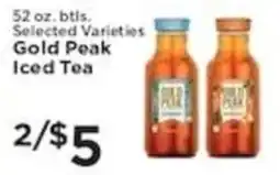 Pioneer Supermarkets Gold Peak Iced Tea offer