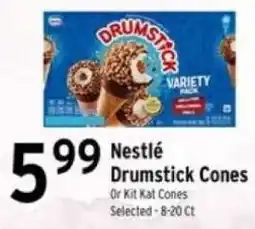 Brookshire's Nestle Drumstick Cones offer