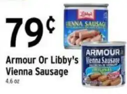 Brookshire's Armour Or Libby's Vienna Sausage offer