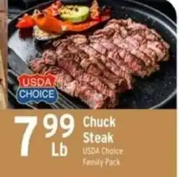 Brookshire's Usda Choice Chuck Steak offer