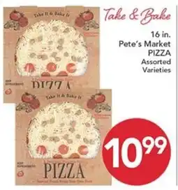 Pete's Fresh Market Pete's Market Pizza offer