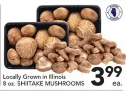 Pete's Fresh Market Shiitake Mushrooms offer