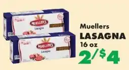 Sullivan's Foods Muellers lasagna offer
