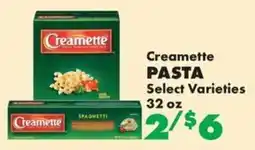 Sullivan's Foods Creamette pasta offer