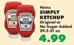 Sullivan's Foods Heinz simply ketchup offer