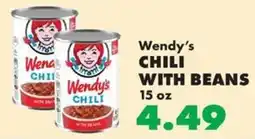 Sullivan's Foods Wendy's chili with beans offer