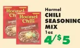 Sullivan's Foods Hormel chili seasoning mix offer