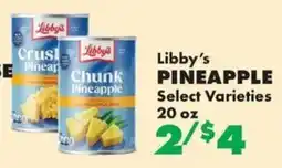 Sullivan's Foods Libby's pineapple offer