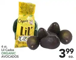 Pete's Fresh Market Lil Cados Organic Avocados offer