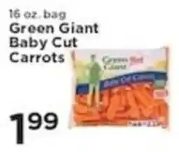 Pioneer Supermarkets Green Giant baby cut carrots offer