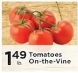 Pioneer Supermarkets Tomatoes On-the-Vine offer
