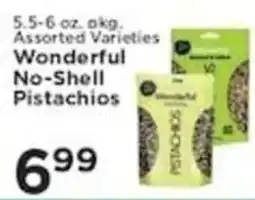 Pioneer Supermarkets Wonderful No-Shell Pistachios offer