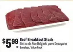 Food City Beef Breakfast Steak offer