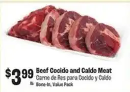 Food City Beef Cocido and Caldo Meat offer