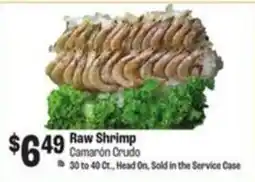 Food City Raw Shrimp offer