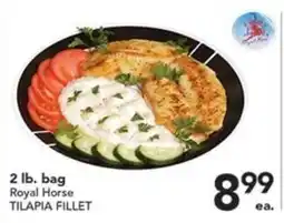Pete's Fresh Market Royal Horse Tilapia Fillet offer