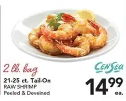 Pete's Fresh Market Censea raw shrimp offer