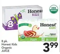 Pete's Fresh Market Honest Kids Organic Juice offer